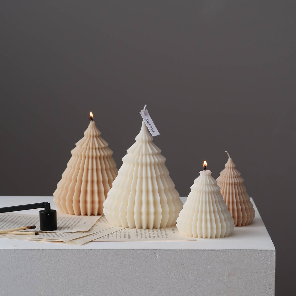 
                      
                        Scented origami Christmas tree candle
                      
                    