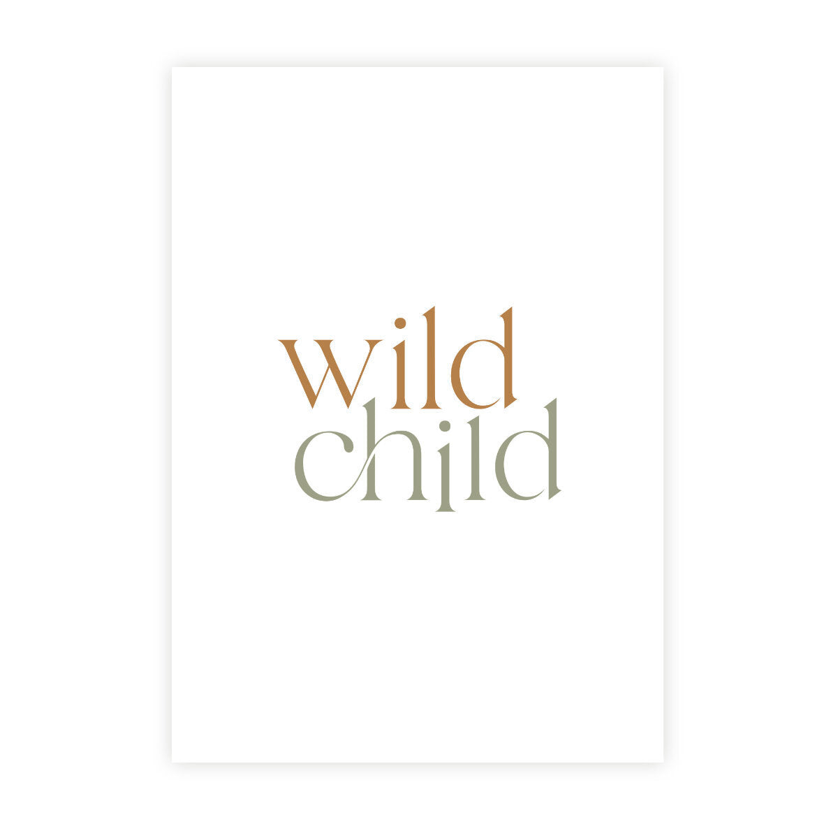 'Wild Child' Art Print
